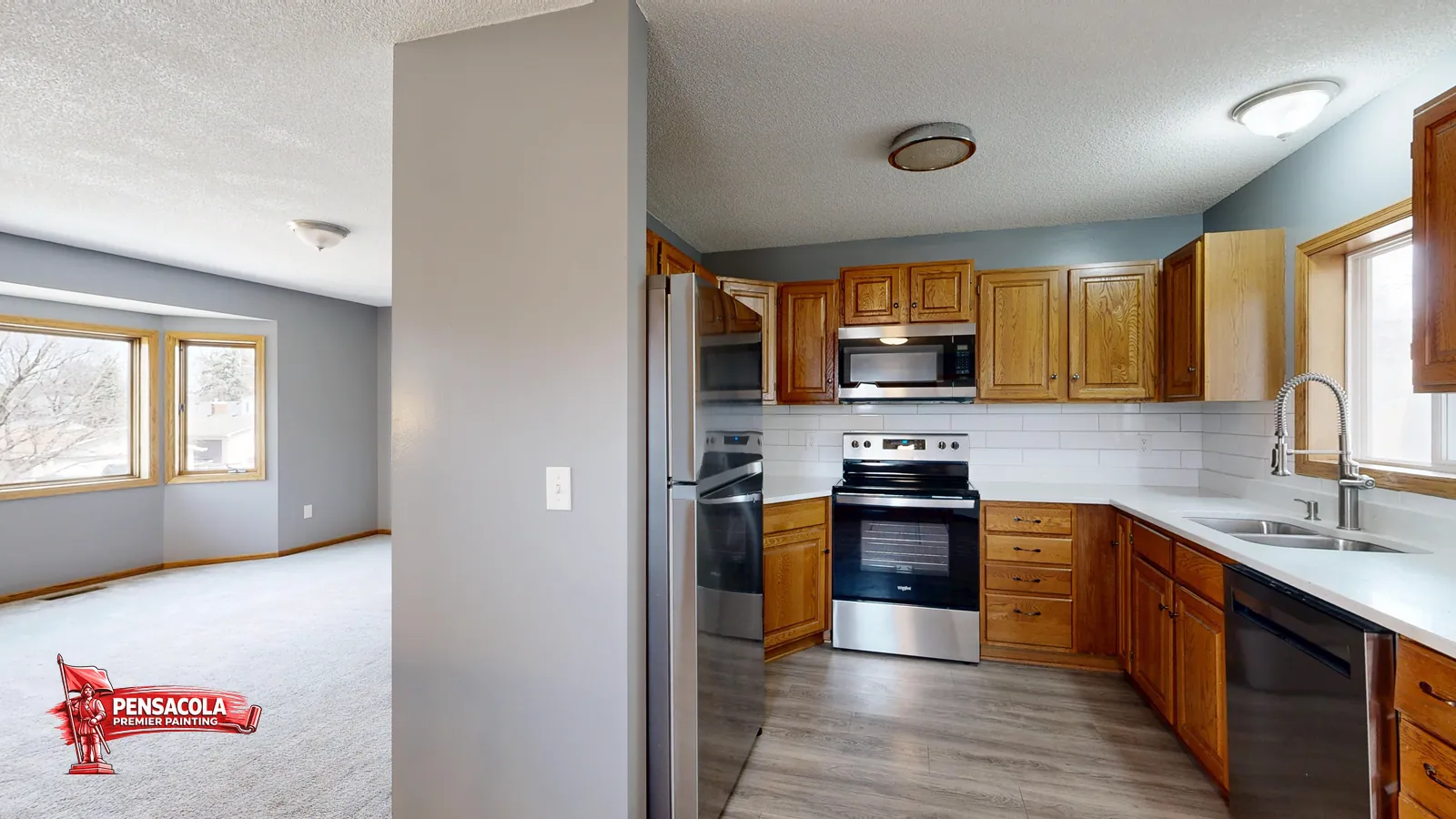 Interior painting project 16